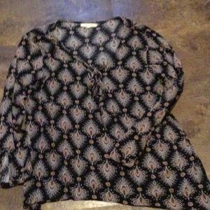 Gilded Intent black multicolored shirt